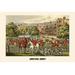 Buyenlarge 'Amstead Abbey' by Henry Alken Painting Print in Green/Red | 28 H x 42 W x 1.5 D in | Wayfair 0-587-31148-7C2842