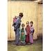 Buyenlarge Woman w/ Children by Beato - Unframed Photograph Print in Brown/Yellow | 30 H x 20 W x 1.5 D in | Wayfair 0-587-02221-3C2030