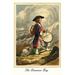 Buyenlarge 'The Drummer Boy' by L. Massard Painting Print in Blue/Brown/Red | 30 H x 20 W x 1.5 D in | Wayfair 0-587-28848-5C2030