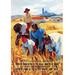 Buyenlarge Farming Family-Style Vintage Advertisement in Blue/Brown/Yellow | 42 H x 28 W x 1.5 D in | Wayfair 0-587-01144-0C4466