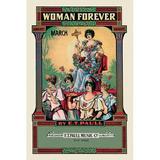 Buyenlarge Woman Forever: March by Edward Taylor Paull Vintage Advertisement in Green/Orange/Red | 66 H x 44 W x 1.5 D in | Wayfair