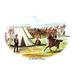 Buyenlarge A Cavalry Camp by Richard Simkin Painting Print in Brown/Green | 44 H x 66 W x 1.5 D in | Wayfair 0-587-04575-2C4466