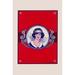 Buyenlarge 'The Maid Broom Label' Vintage Advertisement in Blue/Red | 42 H x 28 W x 1.5 D in | Wayfair 0-587-23042-8C2842