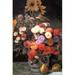 Buyenlarge 'Flowers in a Vase' by Pierre-August Renoir Painting Print in Black/Red/Yellow | 42 H x 28 W x 1.5 D in | Wayfair 0-587-25482-3C2842