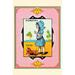 Buyenlarge 'Dorothy & Toto' by John R. Neill Vintage Advertisement in Blue/Orange/Pink | 42 H x 28 W x 1.5 D in | Wayfair 0-587-24924-3C2842