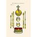 Buyenlarge Regalia of England Staffs Scepters Orb Coronation Rings & Circle - Graphic Art Print | 42 H x 28 W x 1.5 D in | Wayfair