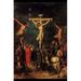 Buyenlarge 'Crucifixion of Christ' by Francken Painting Print in Brown/Red | 30 H x 20 W x 1.5 D in | Wayfair 0-587-28995-3C2030