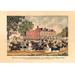 Buyenlarge Trotting Horse Race in Philadelphia Painting Print in Brown/Green | 44 H x 66 W x 1.5 D in | Wayfair 0-587-03474-2C4466