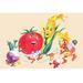 Buyenlarge 'Dancing Happy Vegetables' Painting Print Paper in Green/Red/Yellow | 28 H x 42 W x 1.5 D in | Wayfair 0-587-27604-5C2842