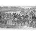 Buyenlarge General Kilpatrick Expedition to Rescue Prisoners by Frank Leslie - Unframed Print in Black/Gray | 28 H x 42 W x 1.5 D in | Wayfair