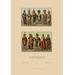 Buyenlarge Native Americans - Jowa, Foxes, Sacs, & Kaw by Auguste Racinet Vintage Advertisement in Brown | 42 H x 28 W x 1.5 D in | Wayfair