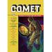 Buyenlarge Comet: Beautiful Woman in Rocket Window Vintage Advertisement in Green/Yellow | 42 H x 28 W x 1.5 D in | Wayfair 0-587-03034-8C2842