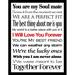 Picture Perfect International I Will Love You Forever II - Picture Frame Textual Art Print /Acrylic in Black/White | Wayfair 704-3121-1824