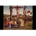 Buyenlarge 'Crucifixion' by Luca Signorelli Painting Print in Brown/Indigo/Red | 20 H x 30 W x 1.5 D in | Wayfair 0-587-28994-5C2030