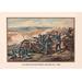 Buyenlarge U.S. Army - Field Batteries, Malvern Hill, 1862 by Arthur Wagner Painting Print in Blue/Brown | 28 H x 42 W x 1.5 D in | Wayfair