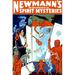 Buyenlarge 'Newmann's wonderful spirit mysteries' by Donaldson Litho. Co Vintage Advertisement in Black/Blue/Red | 42 H x 28 W x 1.5 D in | Wayfair