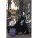 Buyenlarge 'A Widow' by James Tissot Painting Print in Black/Gray/Green | 42 H x 28 W x 1.5 D in | Wayfair 0-587-25540-4C2842