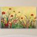 Picture Perfect International "Summer Poppies" by Jennifer Lommers Painting Print on Wrapped Canvas Canvas | 18" H x 30" W x 1" D | Wayfair