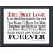 Picture Perfect International "Love that Awakens the Soul" Framed Textual Art Plastic/Acrylic in Black/White | 25.5 H x 37.5 W x 1 D in | Wayfair