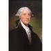 Buyenlarge George Washington by Gilbert Stewart - Print in White | 36 H x 24 W x 1.5 D in | Wayfair 0-587-60529-LC2436