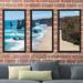 Picture Perfect International "The 12 Apostles" - 3 Piece Picture Frame Photograph Print Set on /Acrylic in Blue/Brown/White | Wayfair