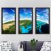 Picture Perfect International "Earth" - Photograph Print Multi-Piece Image on Plastic/Acrylic in Blue/Green | 33.5 H x 52.5 W x 1 D in | Wayfair