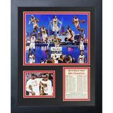 Legends Never Die 2013 Miami Heat NBA Champions Framed Memorabilia Paper | 15.5 H x 12.5 W x 1 D in | Wayfair 12328U