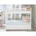 Viv + Rae™ Blaisdell Twin Over Twin Solid Wood Bunk Bed w/ Trundle Wood in White | 68.13 H x 44.25 W x 80.5 D in | Wayfair HBEE3899 40991229