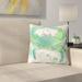 East Urban Home Seafoam Green Crab by Laura Trevey Indoor/Outdoor Throw Pillow Polyester/Polyfill blend | 26 H x 26 W x 7 D in | Wayfair
