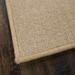 White 30 x 0.26 in Area Rug - Gracie Oaks Meredith Tan Area Rug Polyester/Polypropylene/Wool | 30 W x 0.26 D in | Wayfair