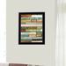 Trendy Decor 4U Today is a New Day Framed Wall Art for Living Room, Home Wall Decor Framed Print By Marla Rae Paper | 26 H x 20 W x 1 D in | Wayfair