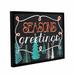 The Holiday Aisle® Seasons Greetings - Floater Frame Print on Canvas Metal | 24 H x 32 W x 2 D in | Wayfair HLDY5239 33512268