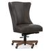 Hooker Furniture Lynn Genuine Leather Executive Chair Wood/Upholstered in Brown | 42 H x 23 W x 30 D in | Wayfair EC483-079