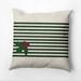 The Holiday Aisle® Holly Square Pillow Cover & Insert Polyester/Polyfill blend in Green | 26 H x 26 W x 7 D in | Wayfair HLDY5954 33811107