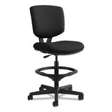 HON Volt Drafting Chair Upholstered in Black/Brown | 40.38 H x 27 W x 29.5 D in | Wayfair H5705.GA10.T