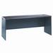 HON 38000 Series Executive Desk Wood/Metal in Gray/Brown | 29.5 H x 72 W x 24 D in | Wayfair H38925.N.S