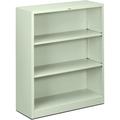 HON Brigade Standard Bookcase, Steel in Gray | 41 H x 34.5 W x 12.63 D in | Wayfair HS42ABC.Q