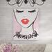 House of Hampton® 'Classy Lips' Graphic Art Print on Canvas Canvas, Wood | 24 H x 20 W x 1.5 D in | Wayfair HOHM6865 41504557