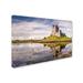 Trademark Fine Art "Dunguaire Castle Ireland" by Pierre Leclerc Photographic Print on Wrapped Canvas Canvas | 12 H x 19 W x 2 D in | Wayfair