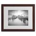 Trademark Fine Art 'NYC 1' Framed Photographic Print on Canvas Canvas | 16 H x 20 W x 0.75 D in | Wayfair ALI0065-W1620MF