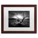 Trademark Fine Art 'Sun Voyager' Framed Photographic Print on Canvas Canvas, Wood | 16 H x 20 W x 0.5 D in | Wayfair PSL0841-W1620MF