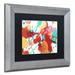 Trademark Fine Art "Paint Party 6" by Amy Vangsgard Framed Painting Print Canvas, Wood | 11 H x 14 W x 0.5 D in | Wayfair AV0215-S1114BMF