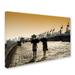 Trademark Fine Art "Sunshades" by Philippe Hugonnard Photographic Print on Wrapped Canvas Metal | 22 H x 32 W x 2 D in | Wayfair PH0354-C2232GG
