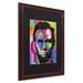 Trademark Fine Art 'Abraham Lincoln I' Framed Graphic Art Print Canvas | 22.75 H x 18.75 W x 0.75 D in | Wayfair ALI5839-W1620BMF