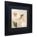 Trademark Fine Art 'Parfum de Roses I' by Color Bakery Framed Graphic Art Canvas | 13 H x 13 W x 0.75 D in | Wayfair ALI4097-B1111BMF