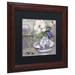 Trademark Fine Art 'Tableaux I' by Color Bakery Framed Graphic Art Canvas | 11 H x 11 W x 0.5 D in | Wayfair ALI4307-W1111BMF