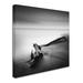 Trademark Fine Art 'Drift' Photographic Print on Wrapped Canvas in Black/White | 14 H x 14 W x 2 D in | Wayfair ALI7326-C1414GG