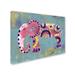 Trademark Fine Art 'Boho Elephant 4' Graphic Art Print on Wrapped Canvas Canvas | 18 H x 24 W x 2 D in | Wayfair ALI12172-C1824GG