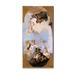 Trademark Fine Art 'Diana Apollo & Nymphs' Print on Wrapped Canvas in White | 47 H x 24 W x 2 D in | Wayfair AA00603-C2447GG