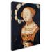 Trademark Fine Art 'Portrait Of A Lady' Print on Wrapped Canvas in White/Black | 47 H x 35 W x 2 D in | Wayfair AA00524-C3547GG